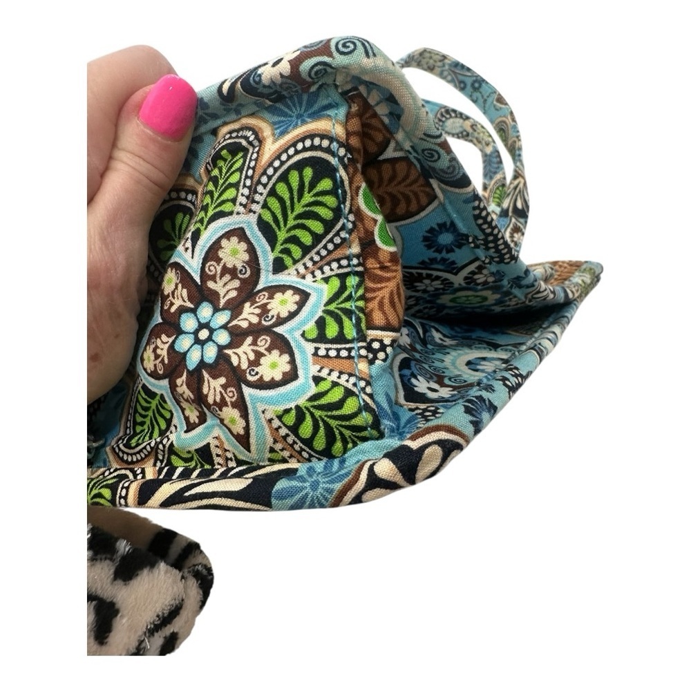 Vera Bradley Bali Blue Hope Garden Structured Tiki Tote Bags Set *HTF Retired* - Picture 10 of 13